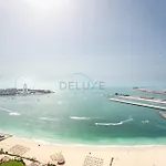 Palm Jumeirah And Sea Views 3Br And Assistant\'S Room With 2 Balconies, The One Jbr, Jumeirah Beach Residence By Deluxe Holiday Homes